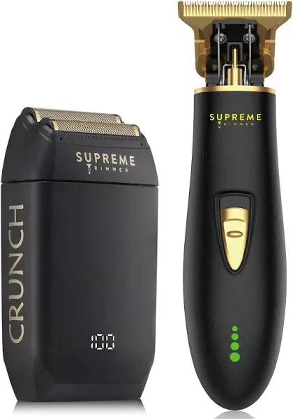 Supreme Trimmer Crunch Shaver & T Shaper Trimmer Bundle