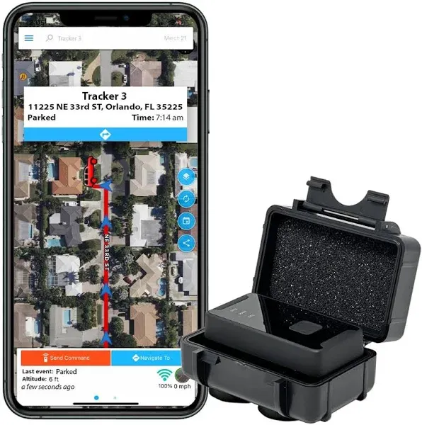 Optimus Plug-in GPS Tracker for Cars - Easy Installation - Harsh Driving Alerts - Reporting History and More - Extension Cable Included