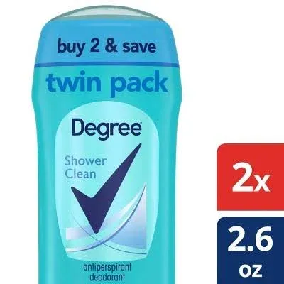 Degree Antiperspirant Deodorant Shower Clean