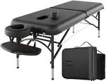 84&#034; Professional Massage Table Portable  Folding Lightweight Facial Solon Spa