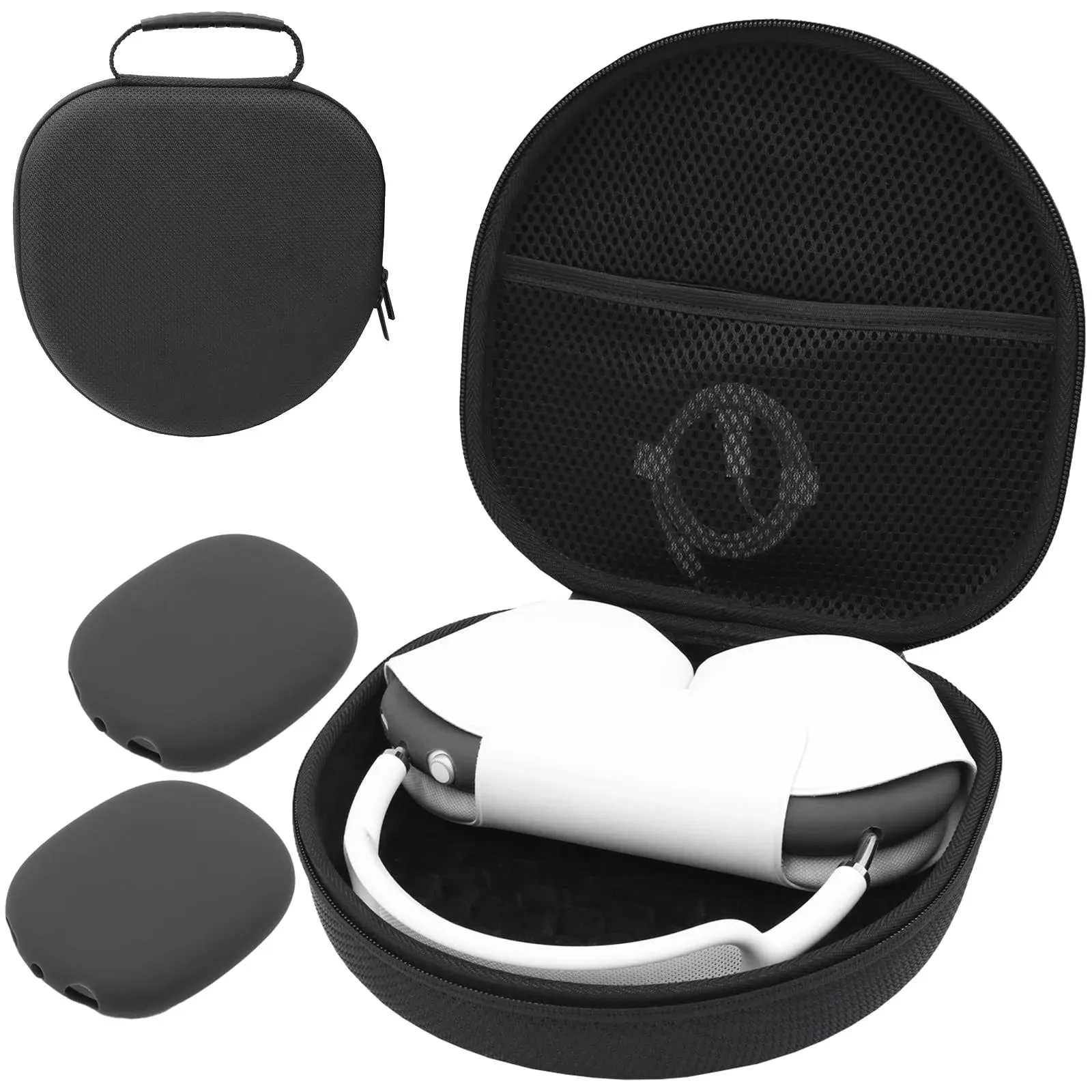 Hard Case For Airpods Max Headphone Supports Sleep Mode Travel Carrying Case Wit