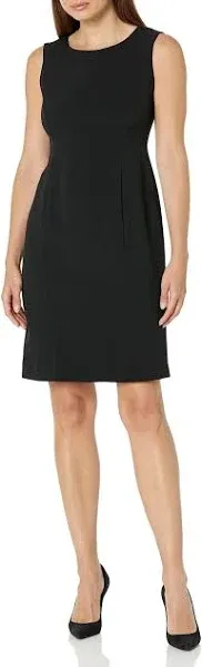 Kasper Women&#039;s Crew-Neck Sheath Dress