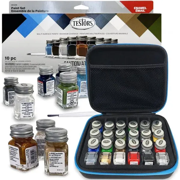 Testors Model Paint Enamel Paint Set