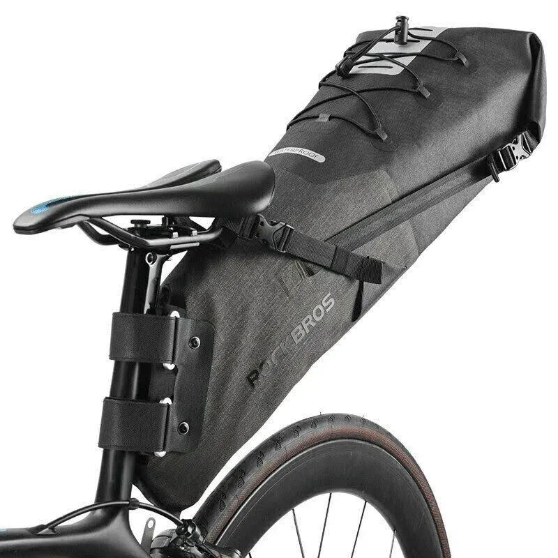 ROCKBROS- Waterproof Reflective Large Capacity Saddle Bag(up to 14L), AS-012-14L