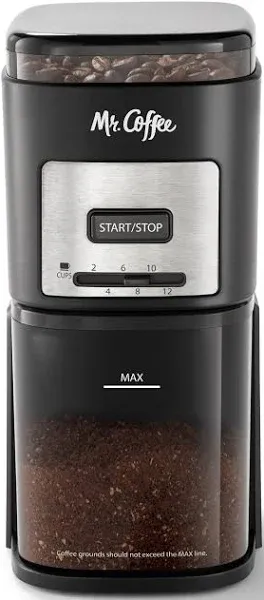 Mr. Coffee 12 Cup Automatic Burr Coffee Grinder