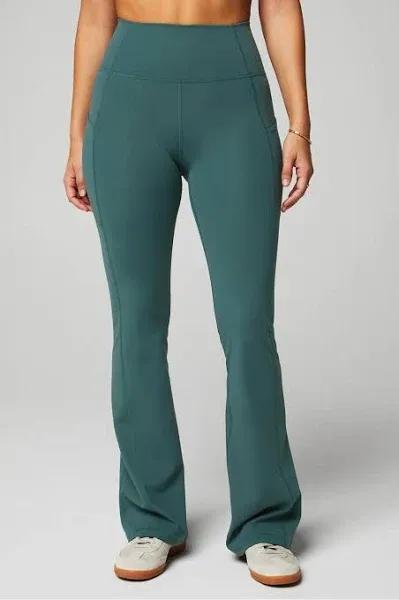 Oasis PureLuxe High-Waisted Pocketed Kick Flare