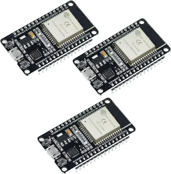 Hosyond ESP-WROOM-32 ESP32 Development Board WiFi + Bluetooth CP2102 Dual Core 2.4Ghz Microcontroller Compatible with Arduino