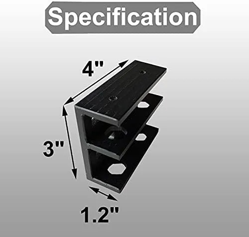 PIAOLGYI Under Desk Double Decker Laptop Holder Mount with Screw,Under Desk L...