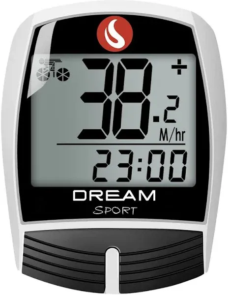 Bike Computer Bicycle Speedometer and Odometer 16-Function Wired Bike Computer Waterproof DCY016