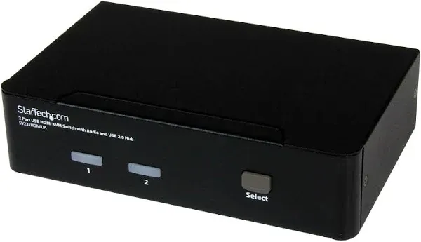 StarTech.com 2 Port USB KVM Switch Audio SV231