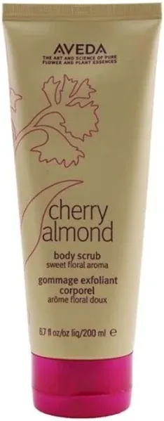 Aveda Cherry Almond Body Scrub Exfoliate Wash Cherry Blossom 6.7oz/200ml NWOB C3