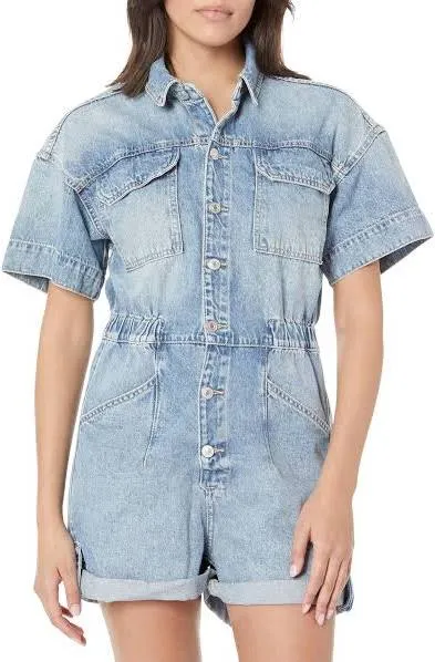 Free People Women's Marci Cuffed Shortall