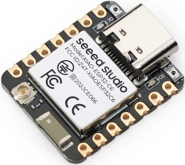 Seeed Studio XIAO ESP32C6 WiFi 6 Bluetooth Development Board Module 4MB Flash