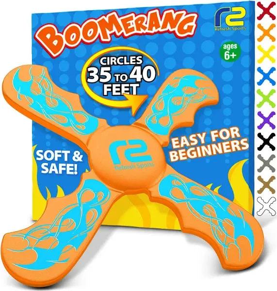 Boomerang for Kids - It Really Does Fly Back - Fun &amp; Easy to Use Toy Gifts