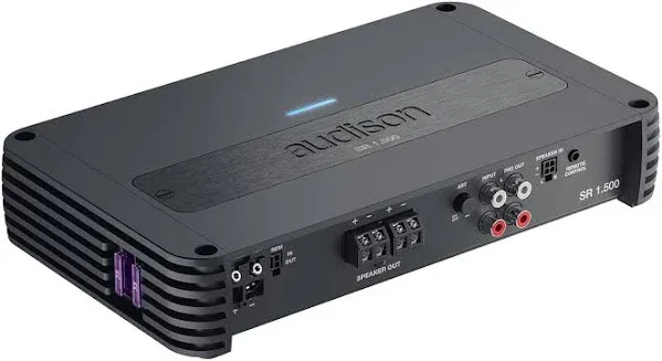 Audison SR1.500 Mono D-Class Amplifier 1000 Watt x1 at 1 Ohm SR1500