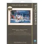 Dimensions Winter's Hush Counted Cross Stitch Kit