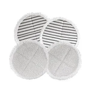 NEW OPEN BOX Bissell 2124 Spinwave Mop Pad Kit Replacement SCRUBBY Pads x4 