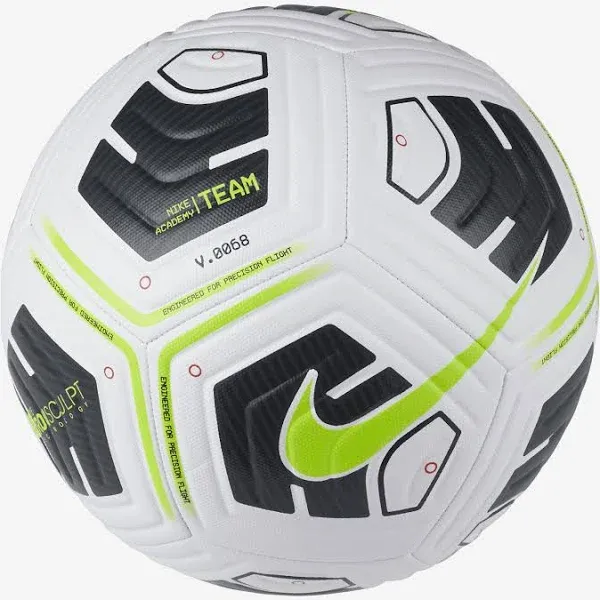 Nike Academy Team Football - White/Black/Total Orange