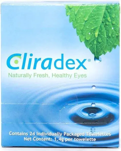 Cliradex Natural Eyelid, Eyelash and Face Cleanser