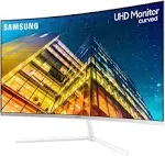 "Samsung U32R590CWN 32'' Class 4K UHD Curved Screen LCD Monitor - 16:9 - Dark Blue Gray - 32'' Viewable - 3840 x 2160 - 1.07 Billion Colors - 250 Nit Typical, Minimum - 4 ms - GTG Refresh Rate - HDMI - MonitorPort"