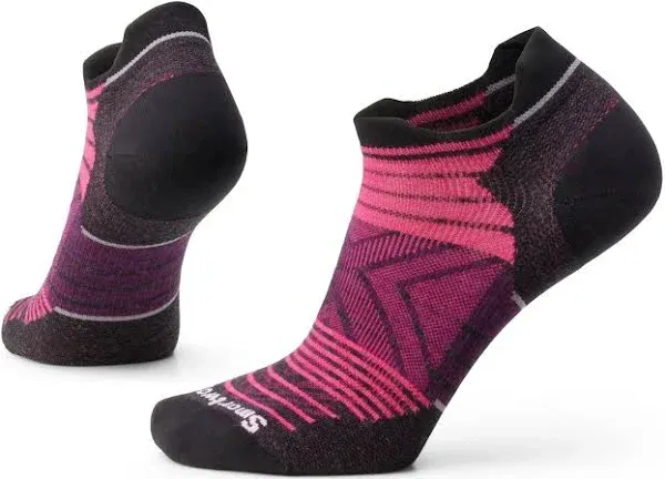 Smartwool Women's Run Zero Cushion Stripe Low Ankle Socks