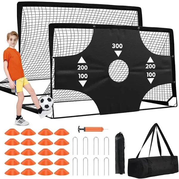 Fololicx Portable Pop Up Soccer Goal