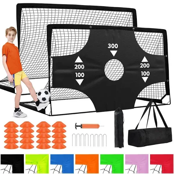 Fololicx Portable Pop Up Soccer Goal