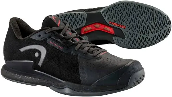 Head Sprint Pro 3.5 Black/Red Mens Shoes