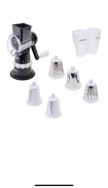 Speed grater & slicer accessories. new! Never used. Just opened for photo shoot