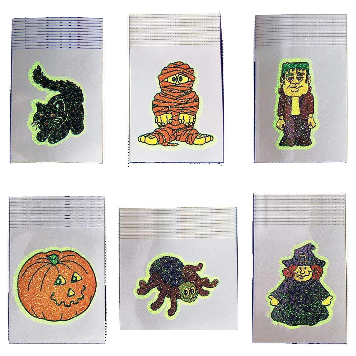 Fun Express Halloween Glow-in-the-Dark Temporary Tattoos