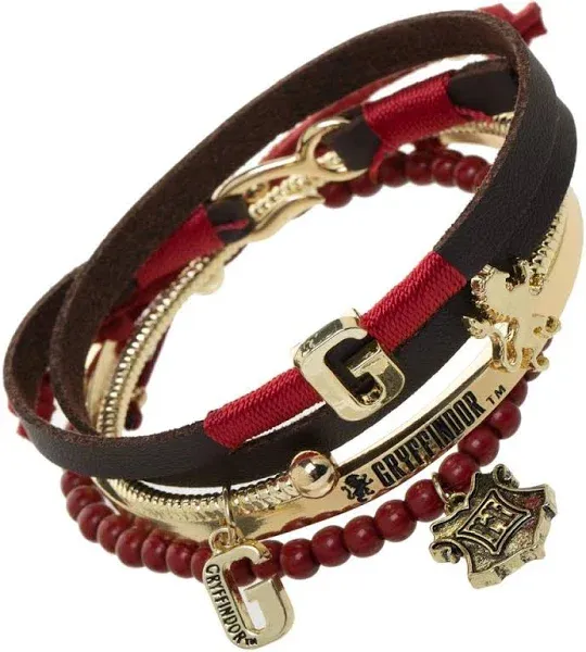 Harry Potter Hogwarts Gryffindor Bracelet Set