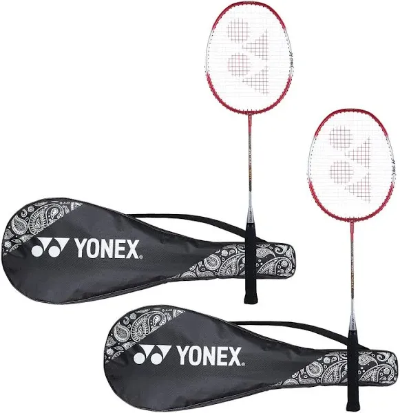 Yonex ZR 100 Light Aluminium Badminton Racquet with Full Cover, Set of 2 | Made in India