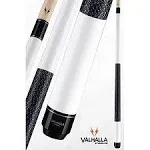 Viking Valhalla 100 Series with Irish Linen Wrap 2 Piece 58A Pool Cue Stick VA111 (18oz, Black)