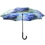 Galleria Monet Water Lilies Reverse Close Umbrella Moner Water Lilies