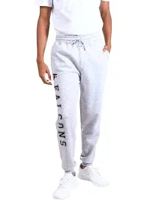 Ultra Game NFL Official Adults Super Soft Game Day Jogger Sweatpants - Unisex, Atlanta Falcons, Heather Gray|Atlanta Falcons