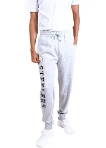 Ultra Game NFL Official Adults Super Soft Game Day Jogger Sweatpants - Unisex, Atlanta Falcons, Heather Gray|Atlanta Falcons