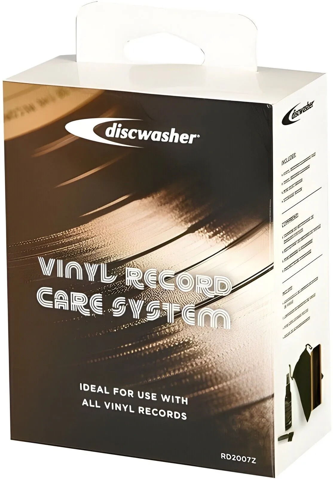 Discwasher RD2007Z D4+ Record Care System With Brush and Fluid Gift Box NEW