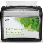 Tork Xpressnap Tabletop Napkin Dispenser, 7.9 X 5.6 X 7.9, Black 6232100 ESSITY