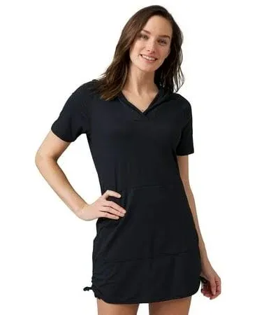 "Women's Sunfree Upf Dress In Black"