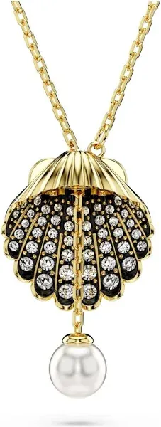 Swarovski Women's Idyllia Y Pendant Crystal Pearl