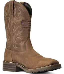 Ariat Men's Hybrid Patriot Waterproof Western Boot