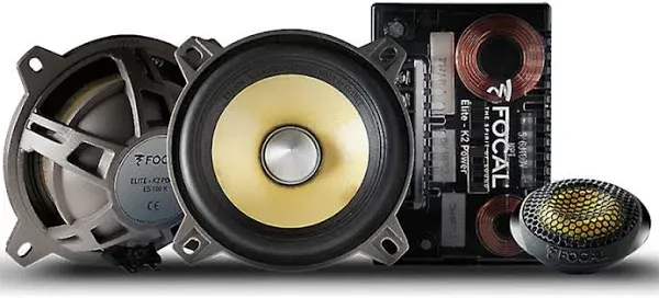 FOCAL ES100K 2-way Component Car Speakers 