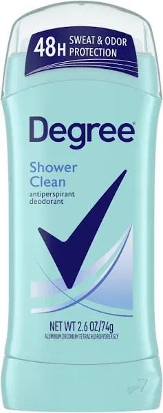 Degree Antiperspirant Deodorant Shower Clean