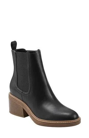 Marc Fisher Women's Modesty Stack Heel Ankle Boots