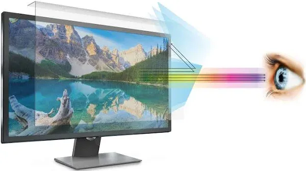 * Anti Blue Light Screen Filter for 23 and 24 Inches Widescreen Computer Monitor