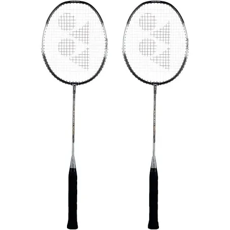 YONEX ZR 100 Light Aluminium Badminton Racquet with Full Cover Set of 2