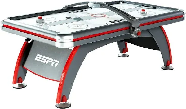 ESPN 84-inch Fast-Line Air Powered Hockey Table - grey