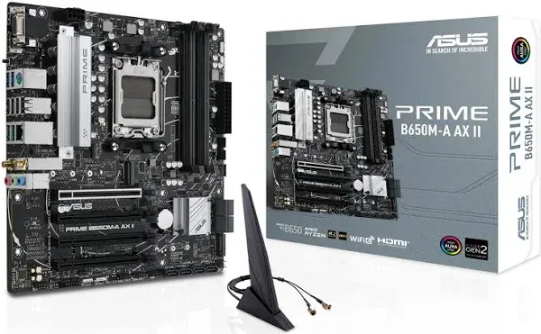 Asus Prime B650M-A  AMD B650 Micro-ATX Motherboard