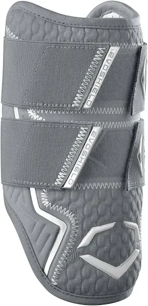 Evoshield PRO-SRZ 2.0 Double Strap Baseball Batters Elbow Guard - Gray - Small