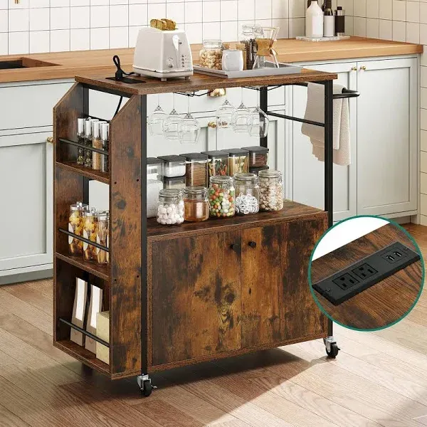 YITAHOME Mobile Kitchen Island Cart